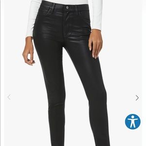 Joe’s jeans coated black skinny Jean